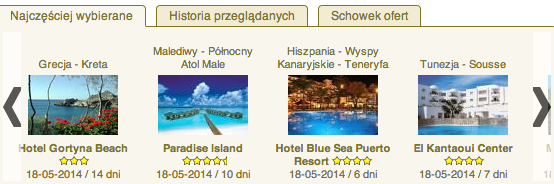 Najczęściej wybierane oferty